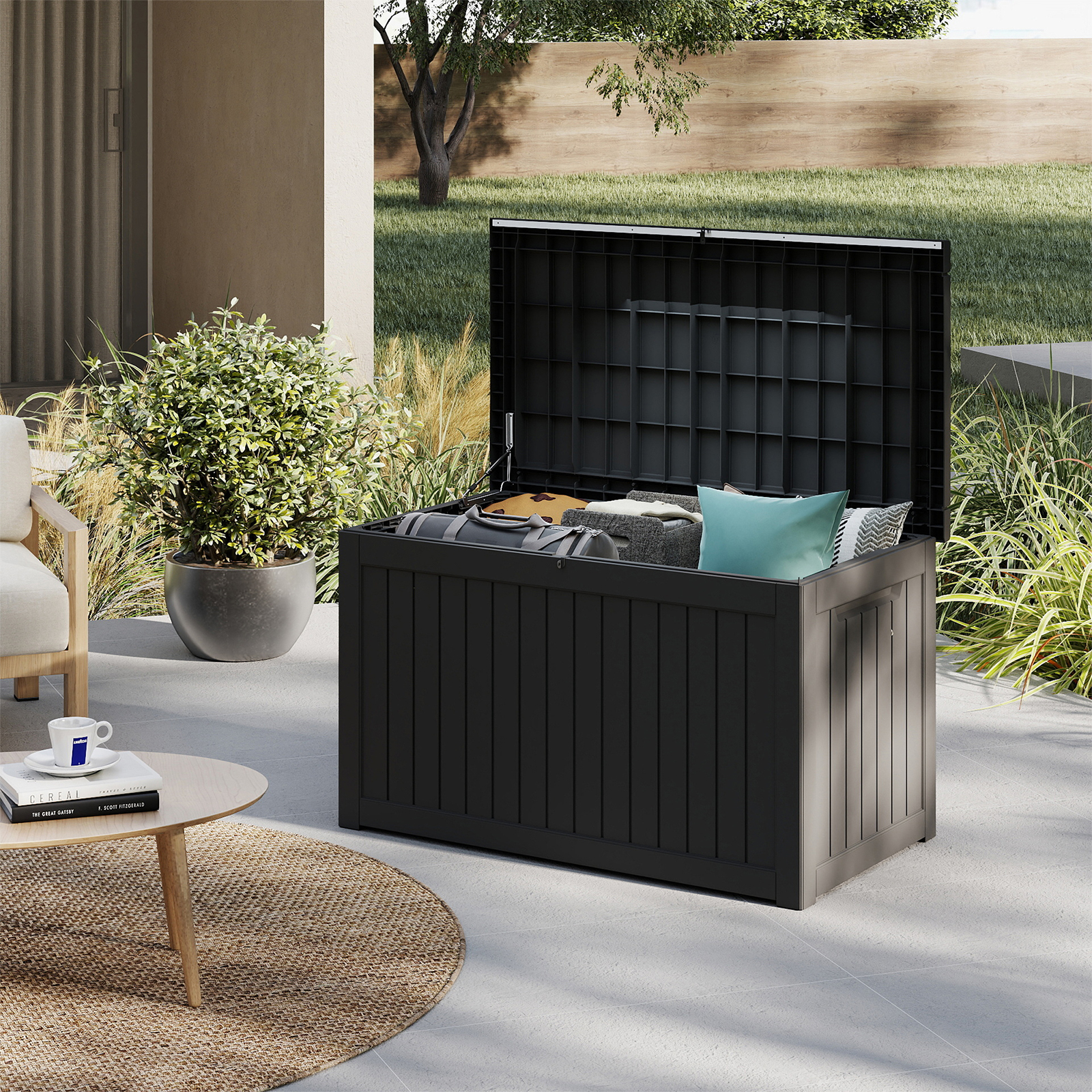 Outdoor Furniture Resin - 230GAL Gallon Waterproof Large Resin Deck