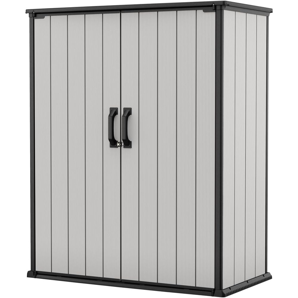 Outdoor Furniture Resin - Resin Outdoor Storage Shed, 4.6 x