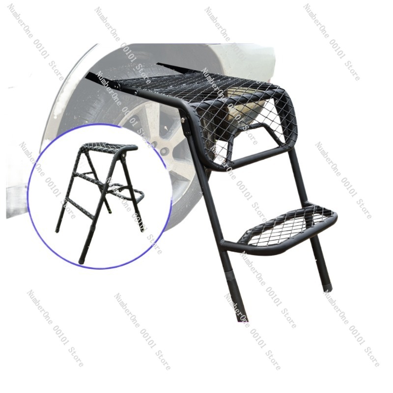 Outdoor Furniture European - Outdoor Folding Ladder and Table Combination