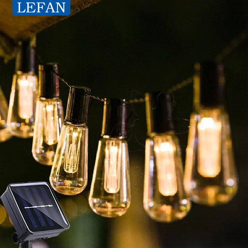 Outdoor Furniture Resin - Morden Led Solar Outdoor String Lights