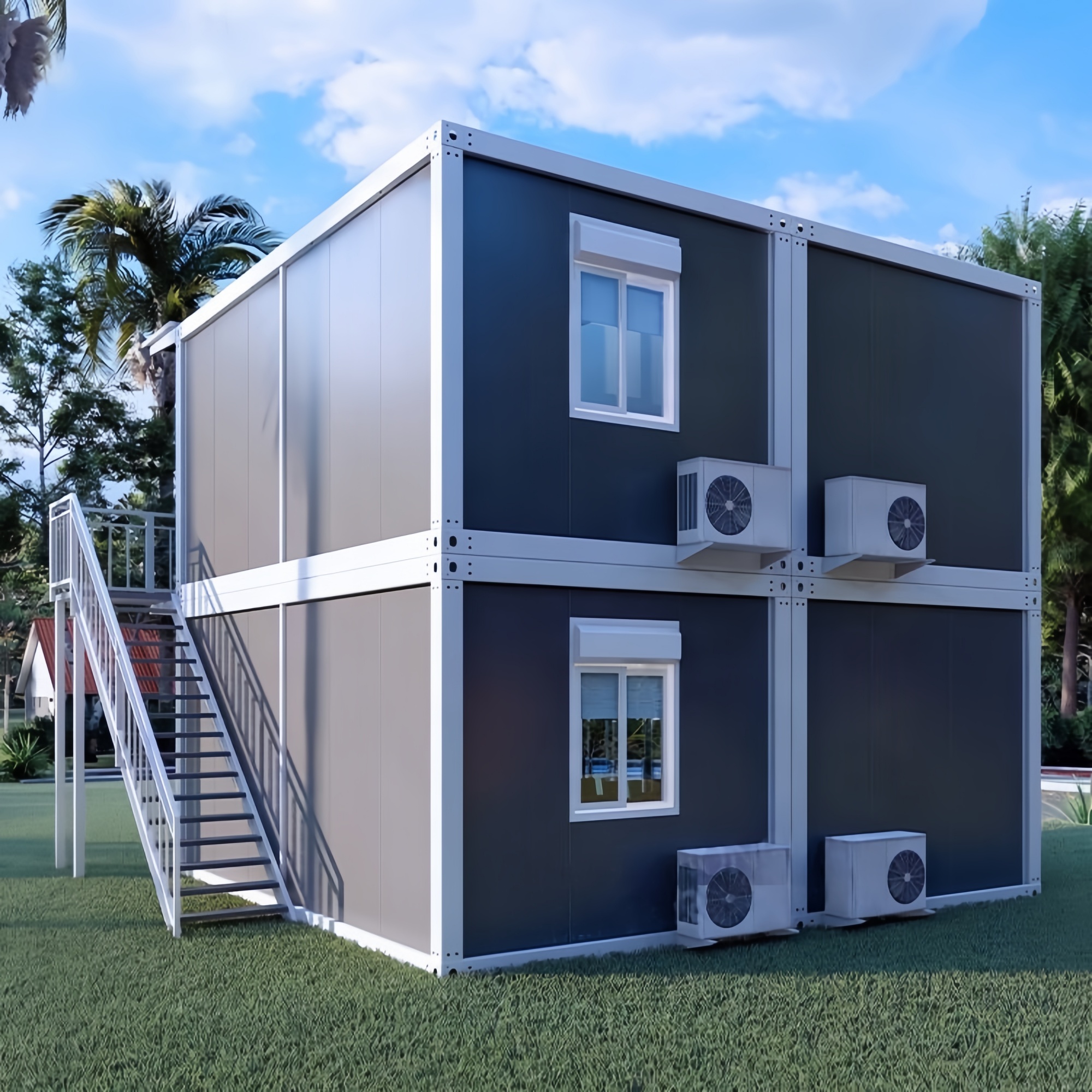 Outdoor Furniture Modern - Manufacturer Supply Steel Structure Prefabricated Movable