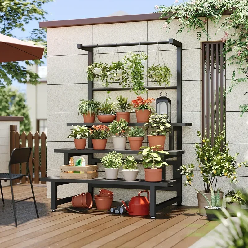 Tiered Display Plant Rack Shel – Outdoor Furniture Luxury recenzja i cena