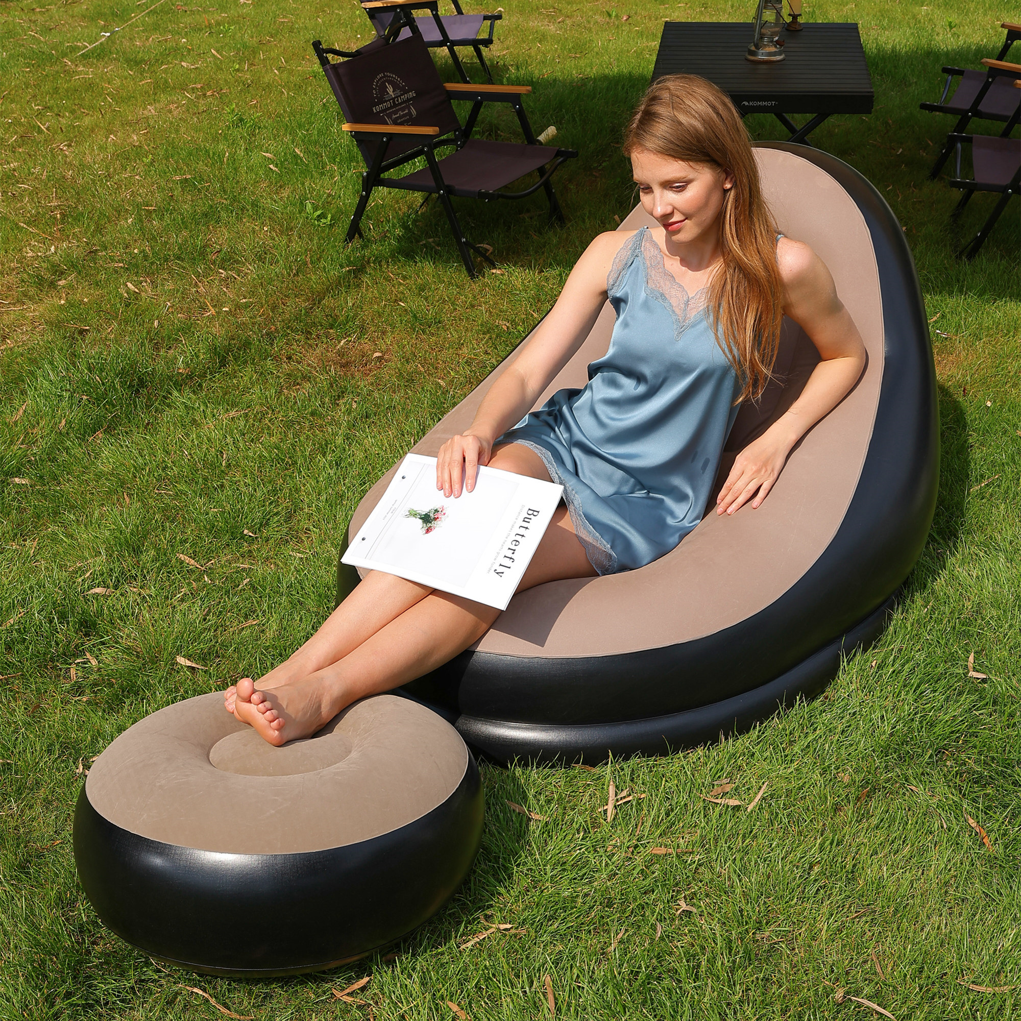 Lazy Couch Sofas Inflatable Ch – Outdoor Furniture European recenzja i cena