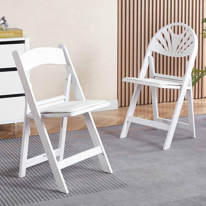 Foldable Chair Plastic Banquet – Outdoor Furniture Resin recenzja i cena