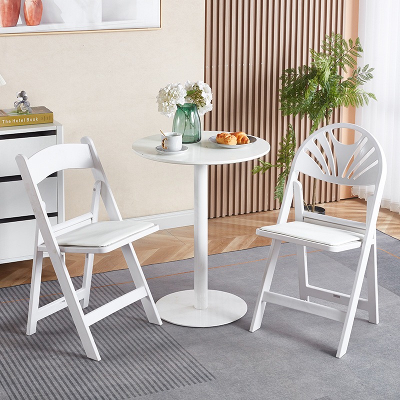 Foldable Chair Plastic Banquet – Outdoor Furniture Resin recenzja i cena