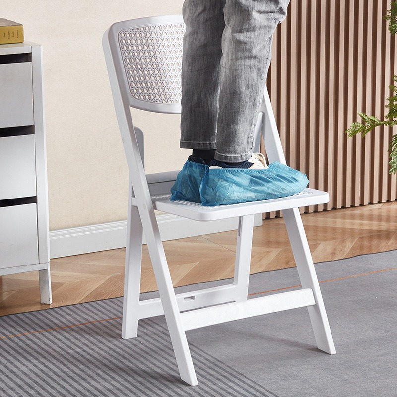 Foldable Chair Plastic Banquet – Outdoor Furniture Resin recenzja i cena