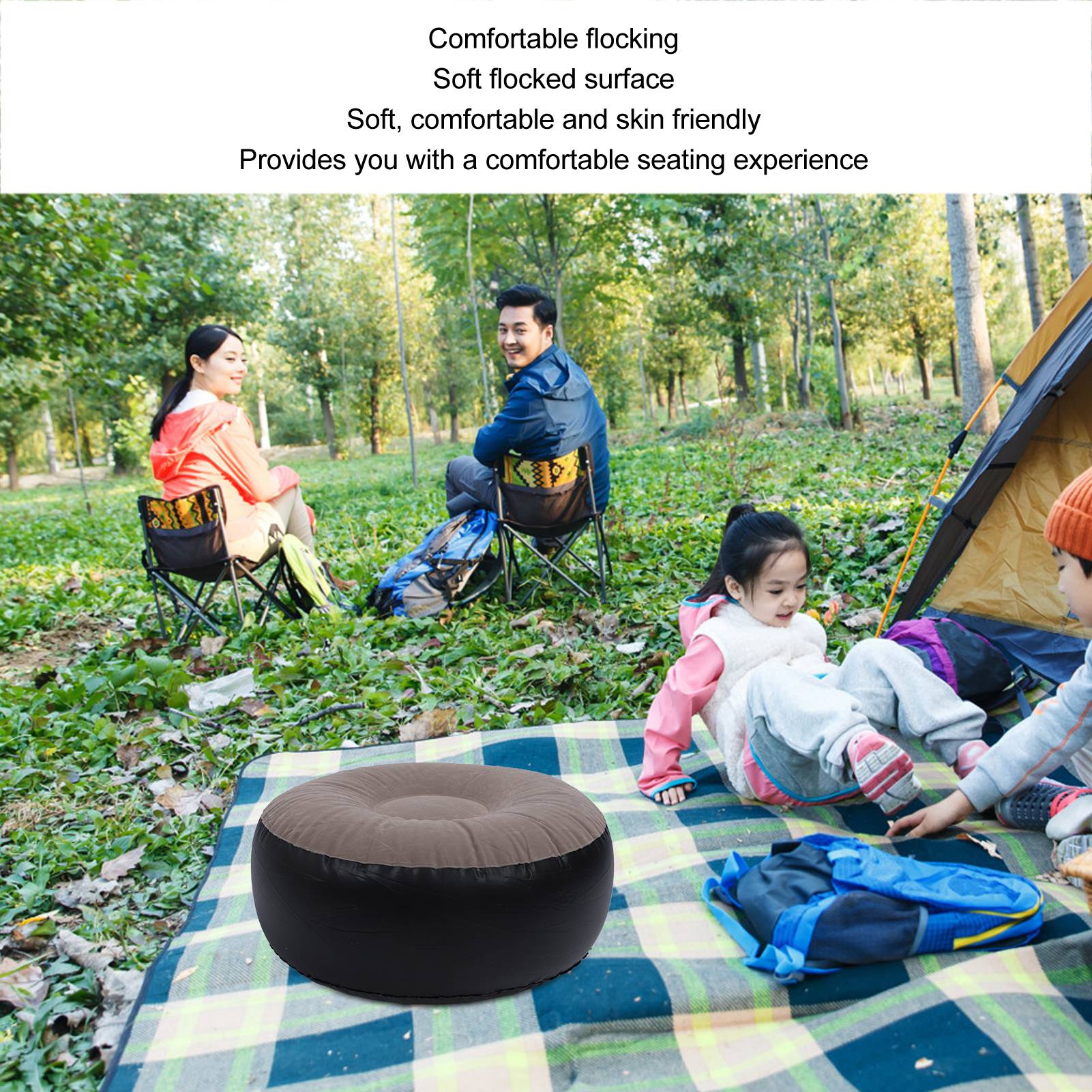 Inflatable Flocking Stool Mult – Outdoor Furniture European recenzja i cena