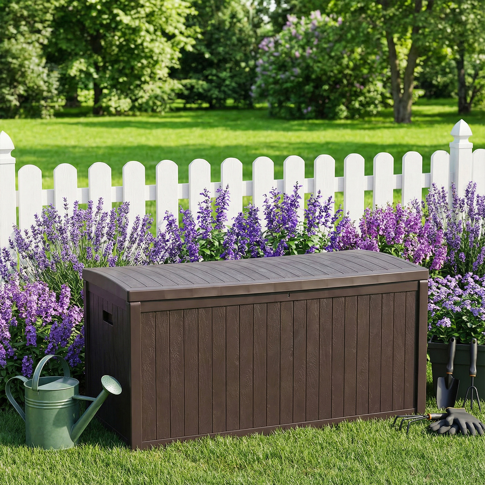 Large Garden Chest Lockable Or – Outdoor Furniture Cushion recenzja i cena