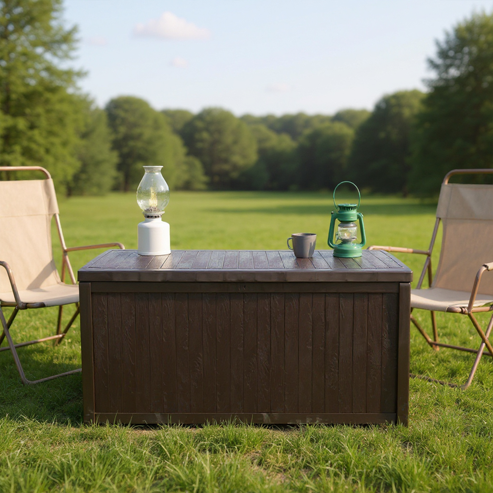 Large Garden Chest Lockable Or – Outdoor Furniture Cushion recenzja i cena
