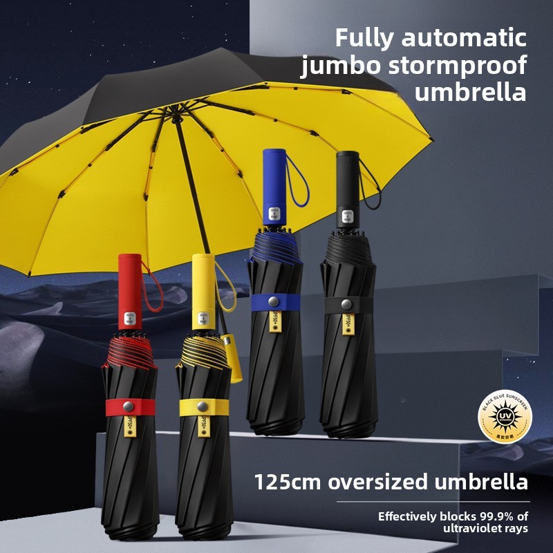 125CM Triple Fold Double Layer – Parasol Umbrella Large recenzja i cena