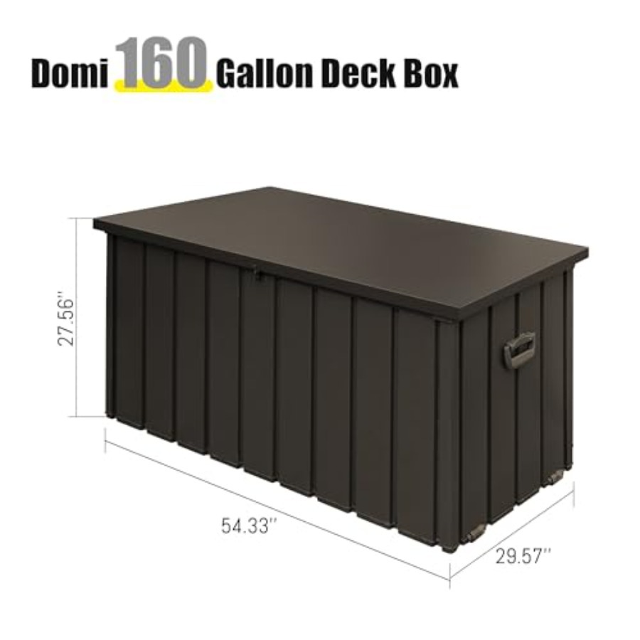 160 Gallon Deck Box Outdoor St – Outdoor Furniture Cushion recenzja i cena