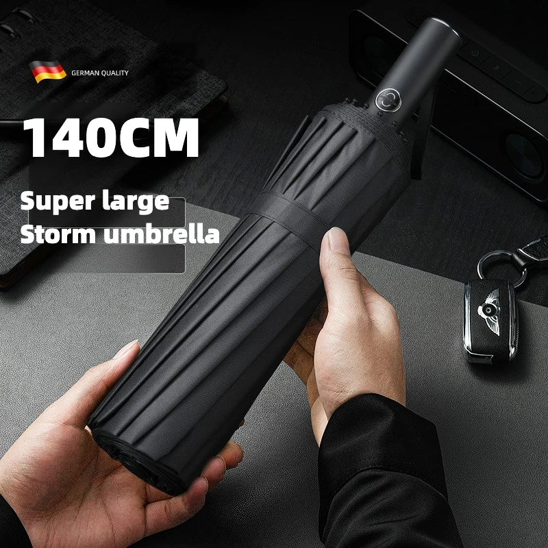 Super Large 140CM Automatic Fo – Parasol Umbrella Large recenzja i cena