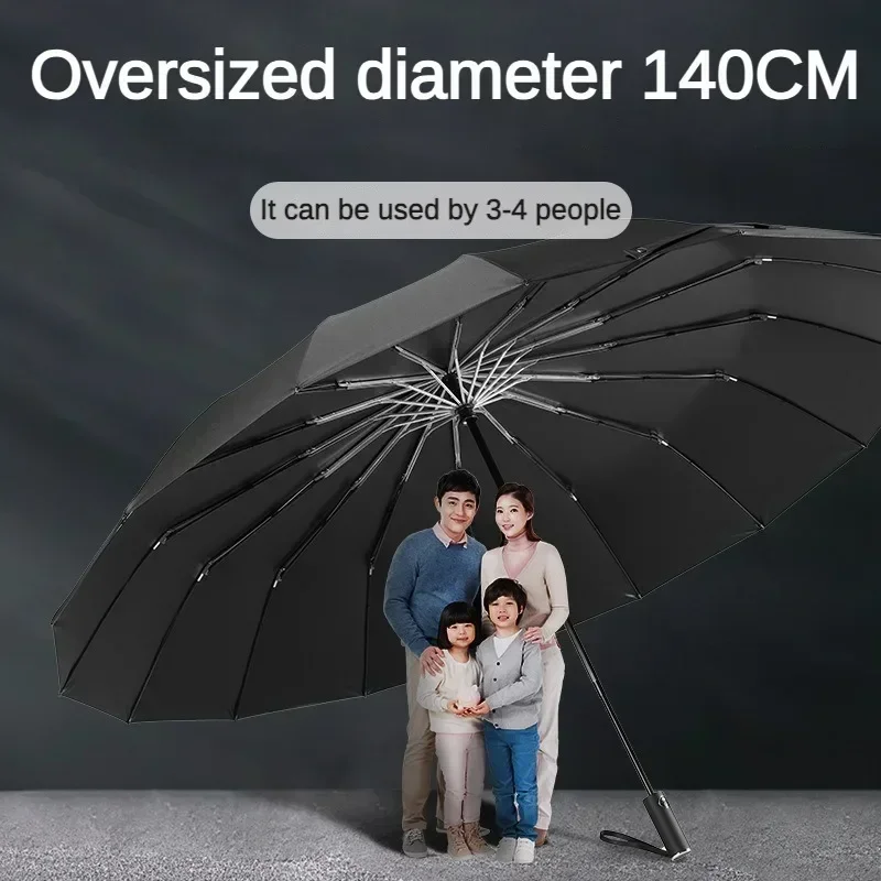 Super Large 140CM Automatic Fo – Parasol Umbrella Large recenzja i cena