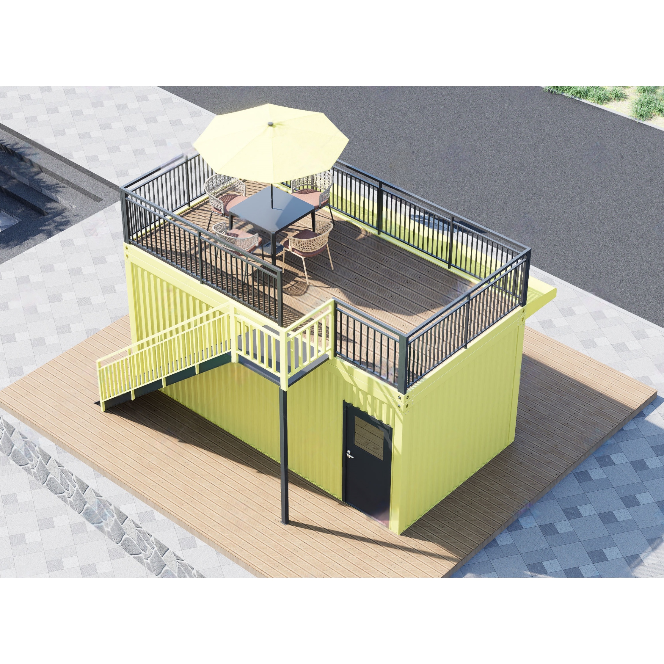 Container House 2 3 Bedrooms L – Outdoor Furniture Modern recenzja i cena