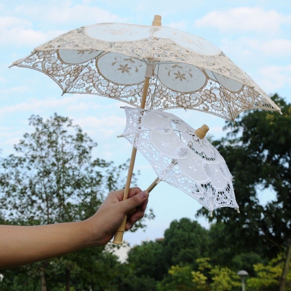 Vintage Large Lace Parasol Umb – Parasol Umbrella Large recenzja i cena