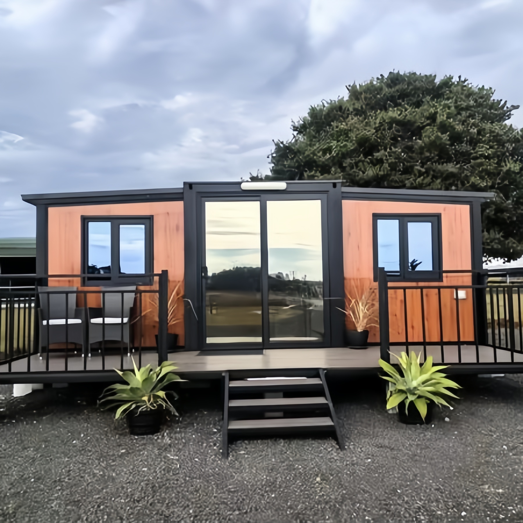 40FT Expandable Modular Prefab – Outdoor Furniture Modern recenzja i cena