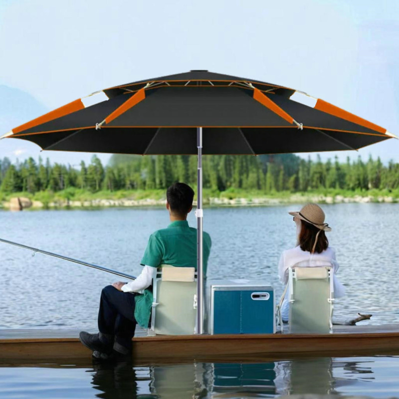 Large Stainless Steel Fishing  – Parasol Umbrella Large recenzja i cena