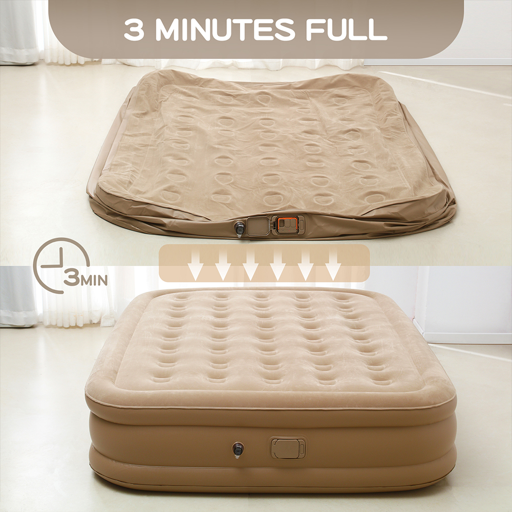 Queen Air Mattress with Built  – Outdoor Furniture European recenzja i cena