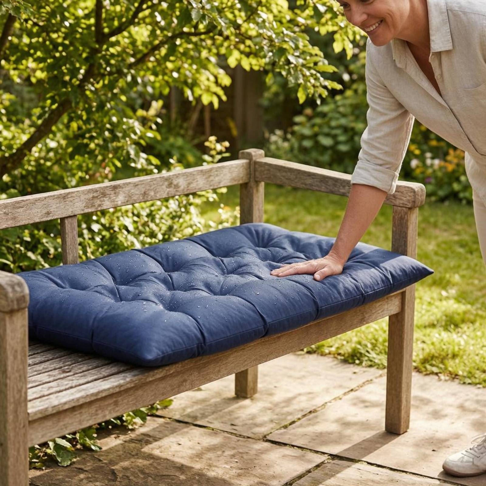 Waterproof Bench Cushion Sunpr – Outdoor Furniture Modern recenzja i cena