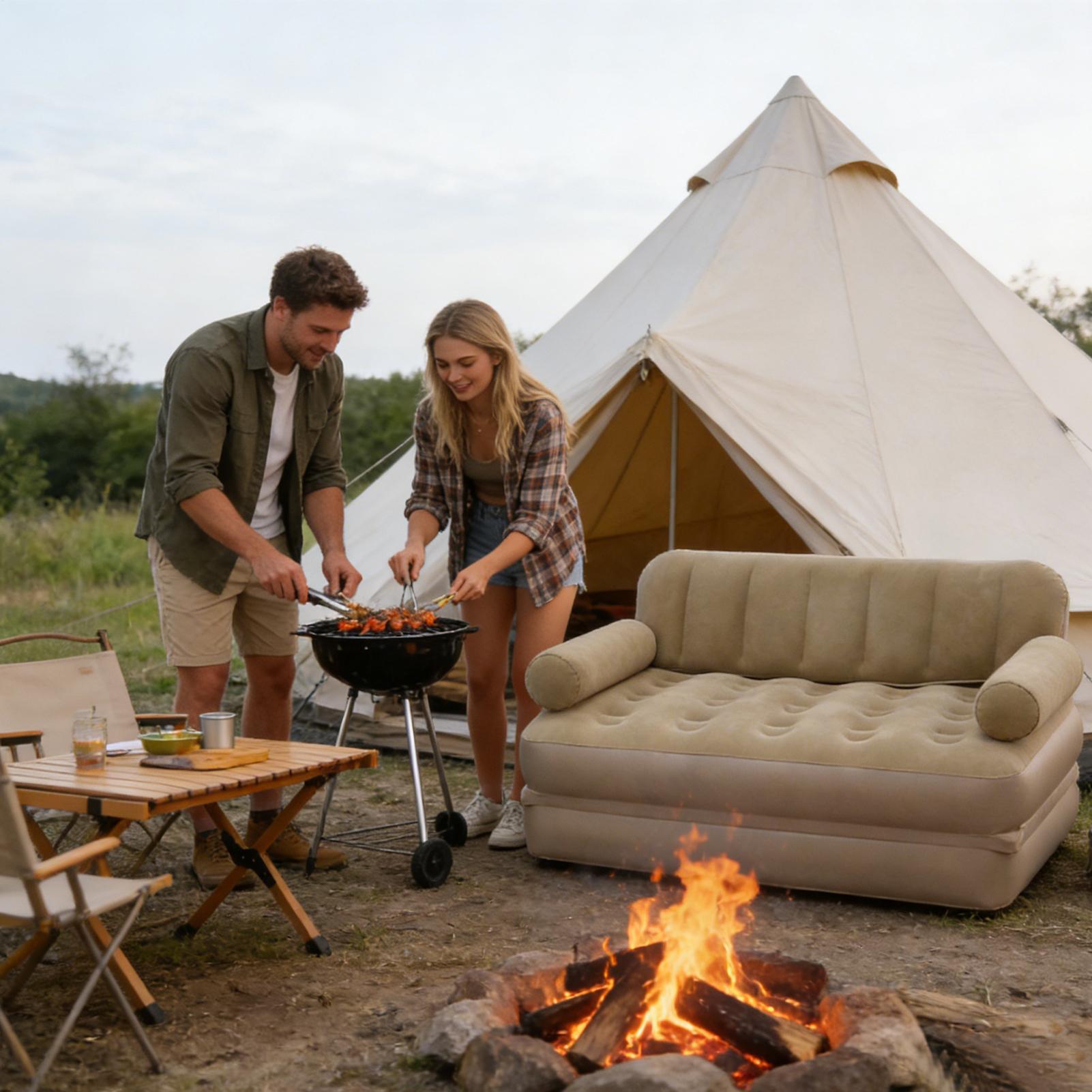 Air Sofa With Air Pump Folding – Outdoor Furniture European recenzja i cena