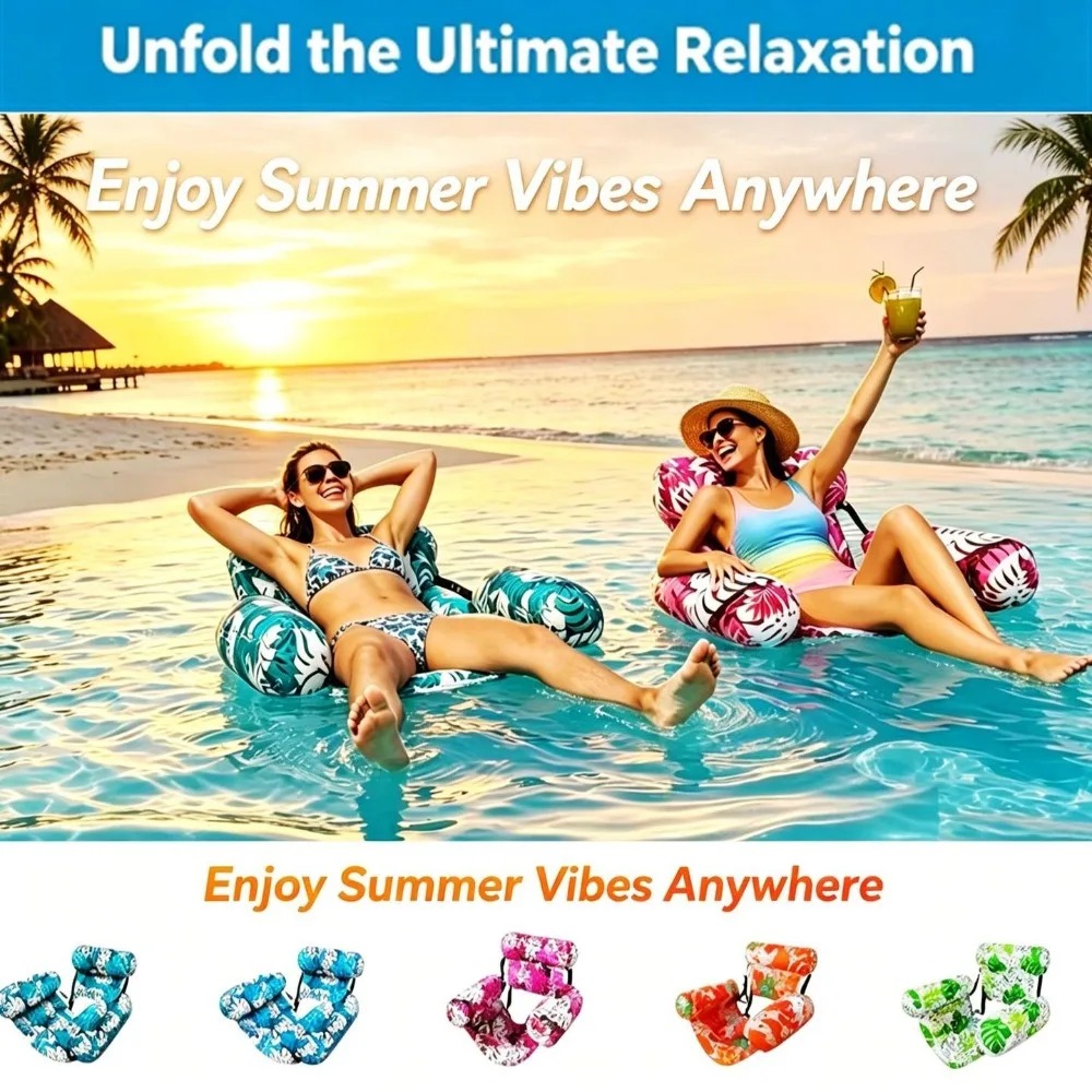 Heavy Duty Blow Up Pool Chair  – Outdoor Furniture European recenzja i cena