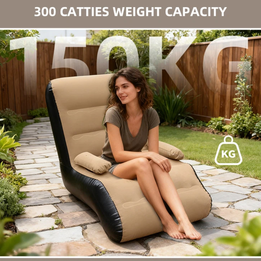 Inflatable Lounger Sofa with S – Outdoor Furniture European recenzja i cena