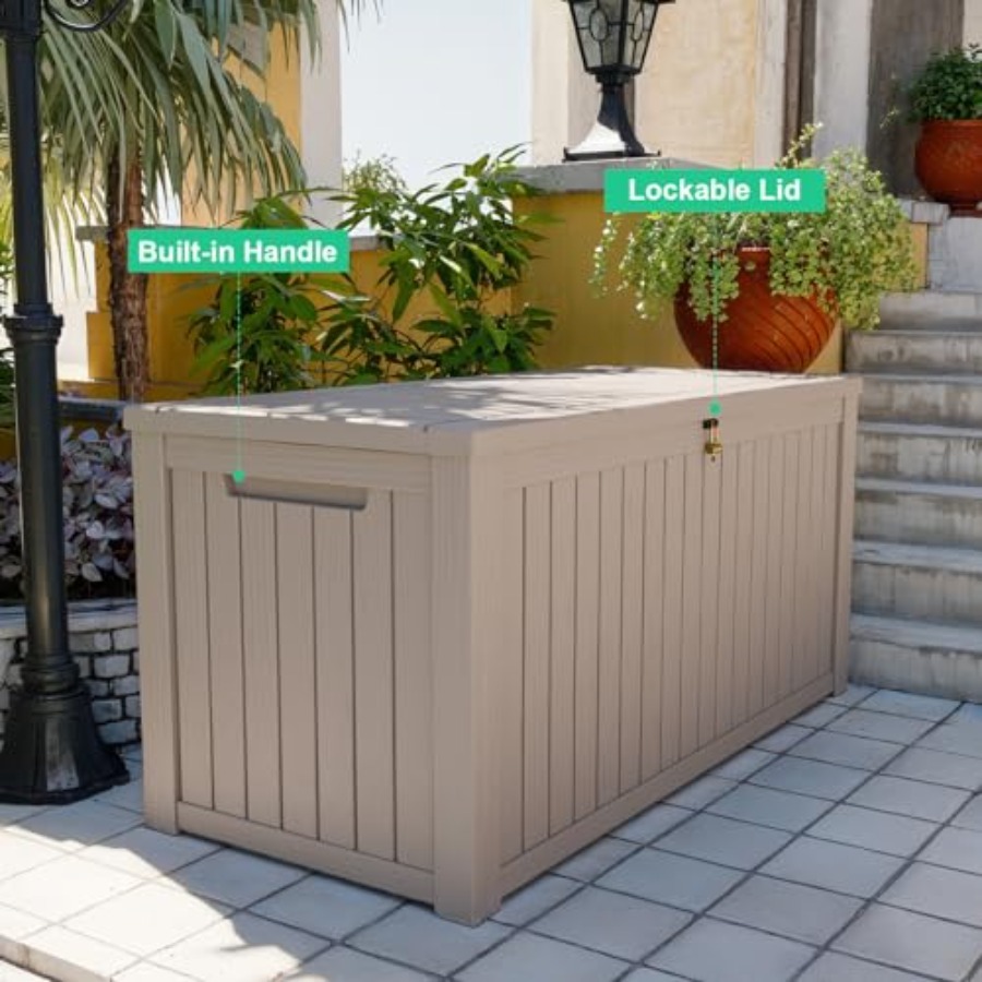 200 Gallon outdoor storage box – Outdoor Furniture Resin recenzja i cena
