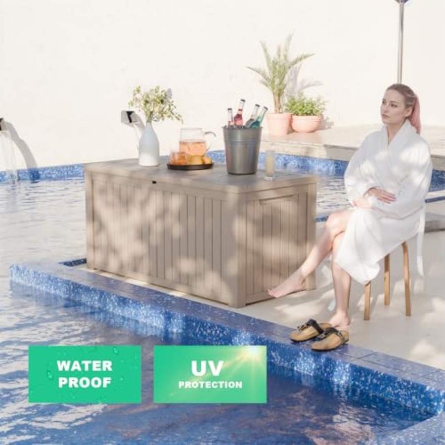 200 Gallon outdoor storage box – Outdoor Furniture Resin recenzja i cena