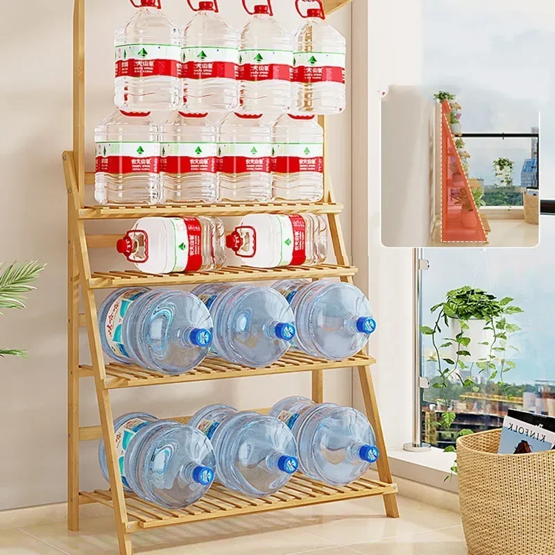 Adjustable Bamboo Plant Shelf  – Outdoor Furniture Luxury recenzja i cena