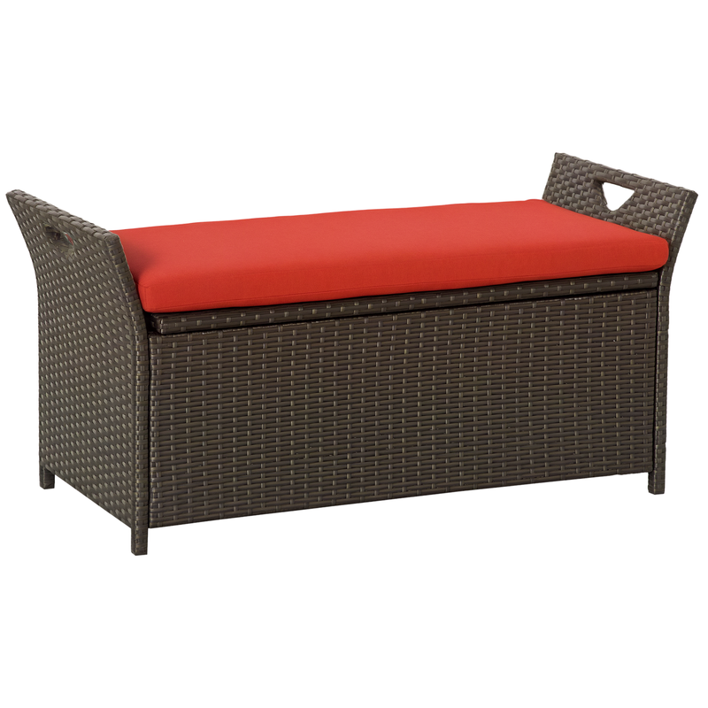 29 Gallon Patio Wicker Storage – Outdoor Furniture Cushion recenzja i cena