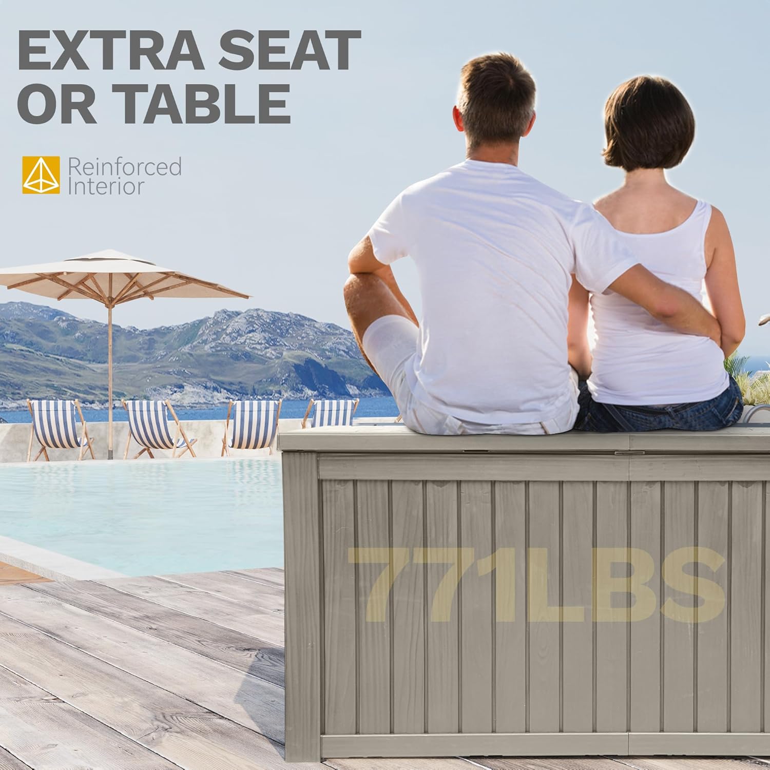 220 Gallon Extra-Large Patio D – Outdoor Furniture Resin recenzja i cena
