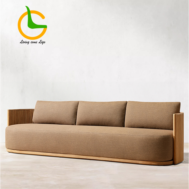 Luxury L-shaped Teak Wood Outd – Outdoor Furniture Luxury recenzja i cena